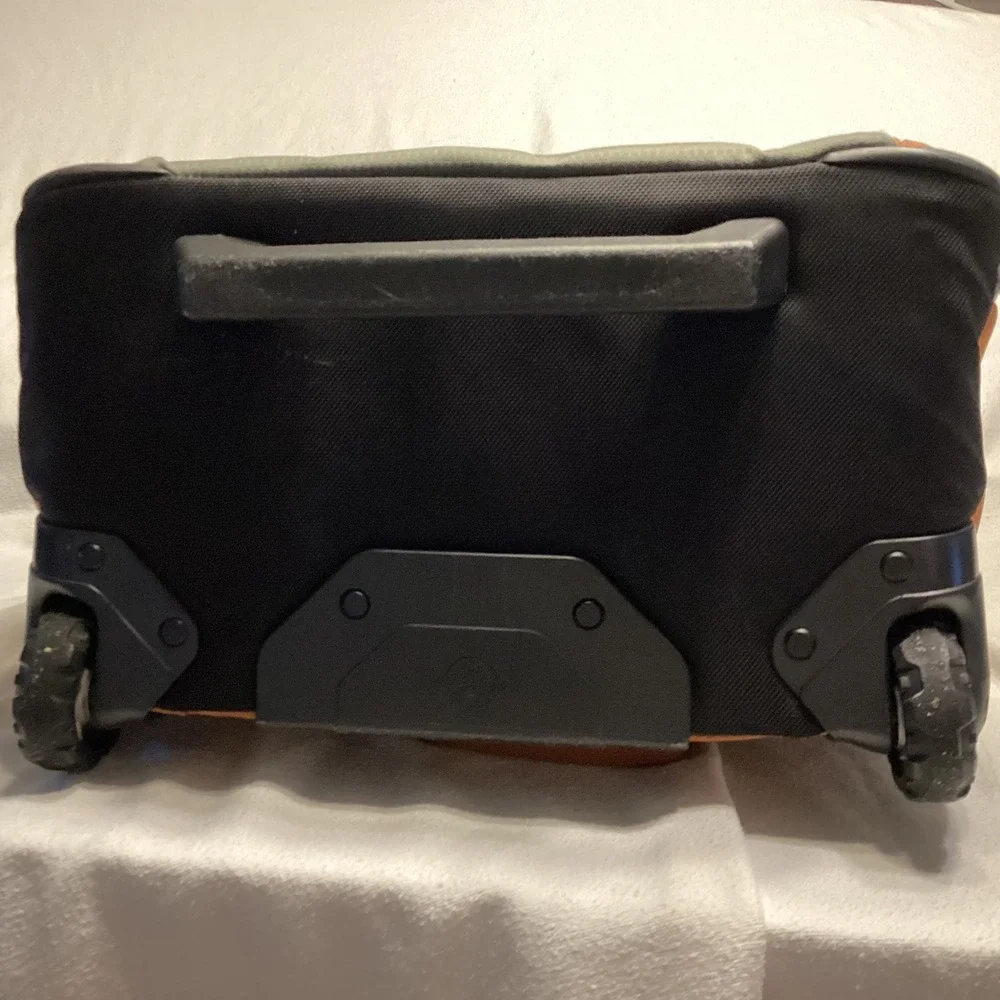 Eagle Creek Rolling Travel Bag Orange Gray Carry On Luggage Utility Organizer
